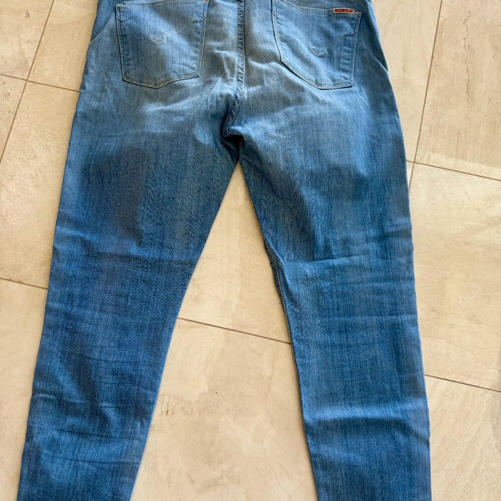 Hudson Harkin Crop Super Cuff Skinny Jeans Size 31 - Picture 4 of 4